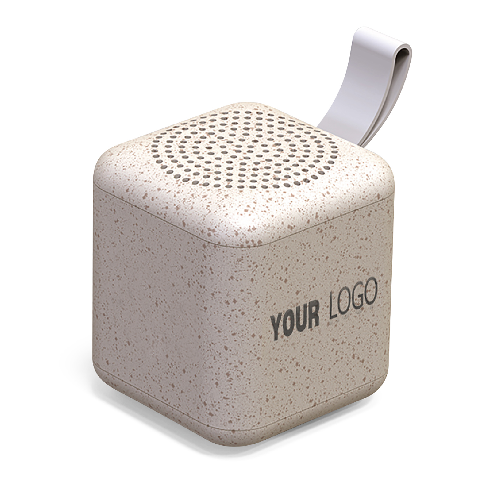 Wheat Straw Mini Cube Bluetooth Speaker
