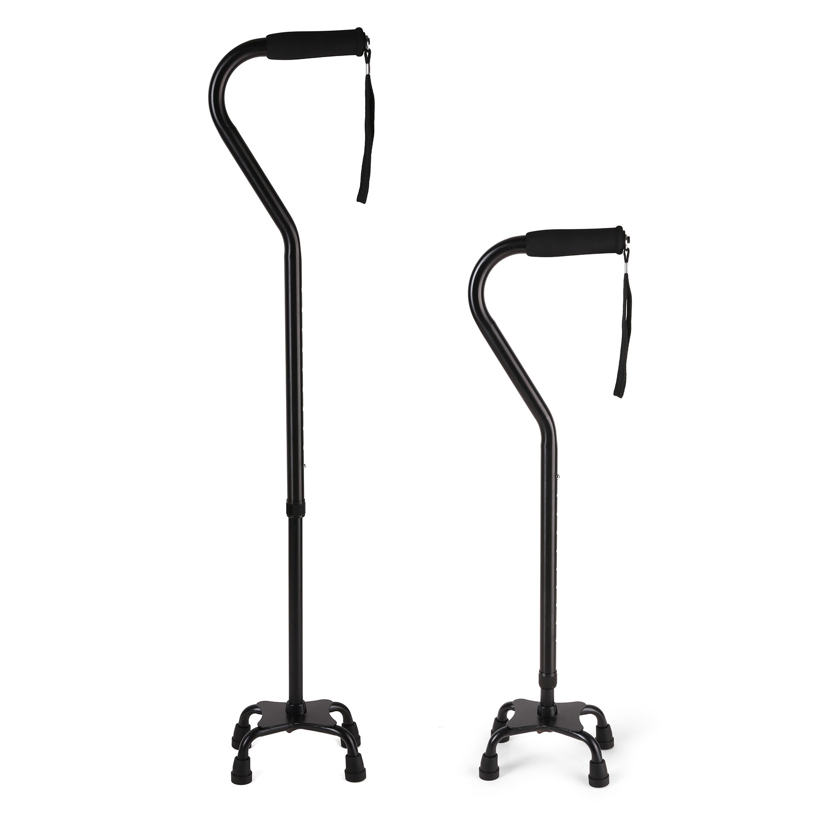 Walking Cane with 4-Pronged Feet