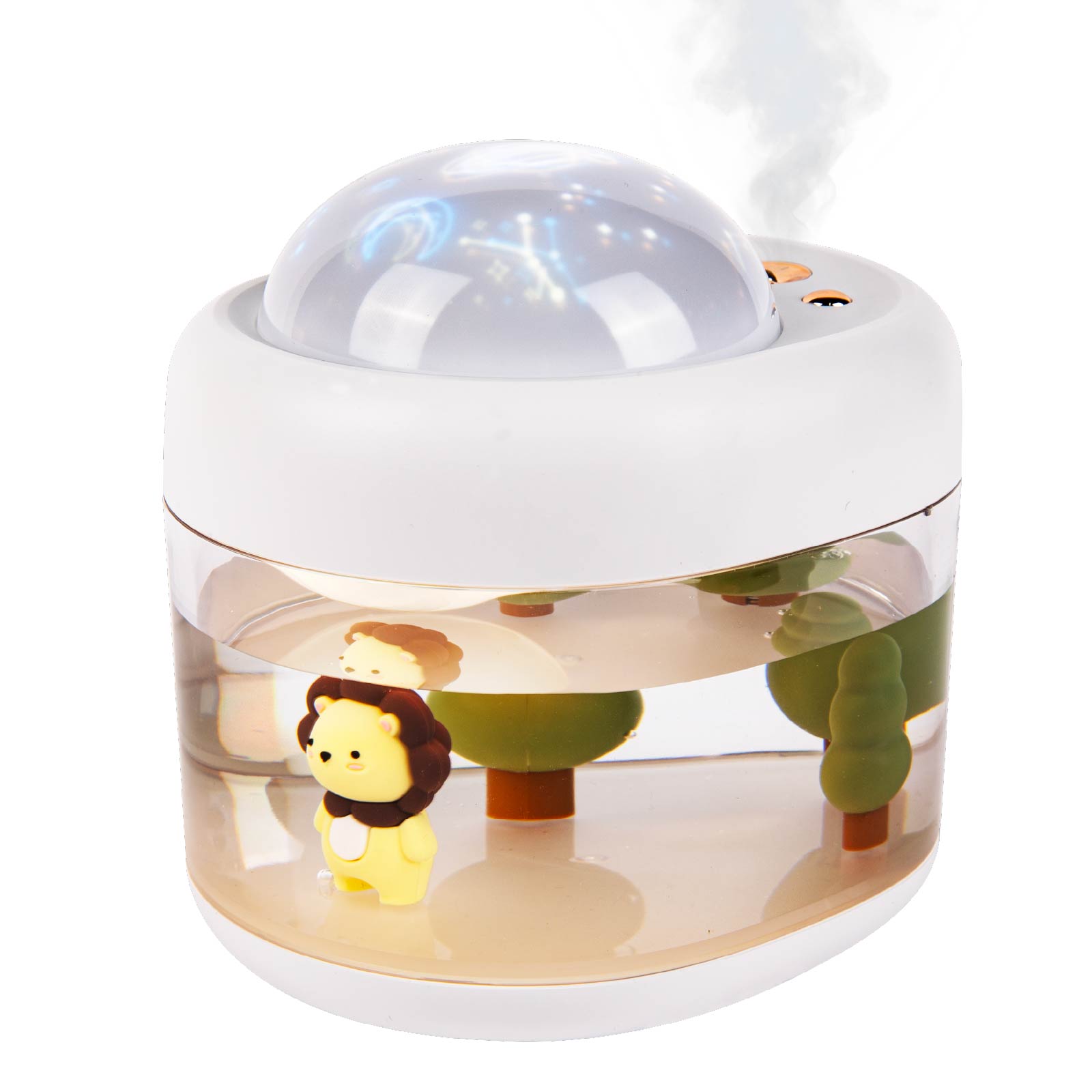 Cartoon Desk Humidifier & Rotating Projector