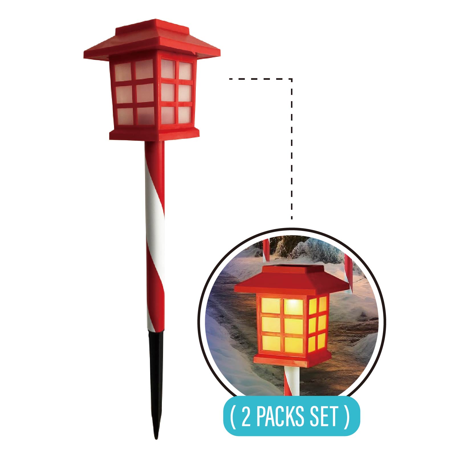 Solar Outdoor Light (Christmas) 