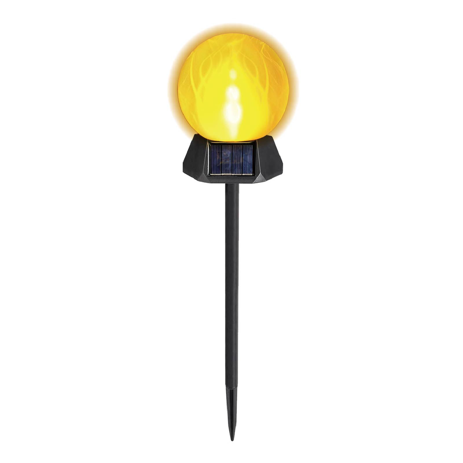 Flame Solar Outdoor Light 