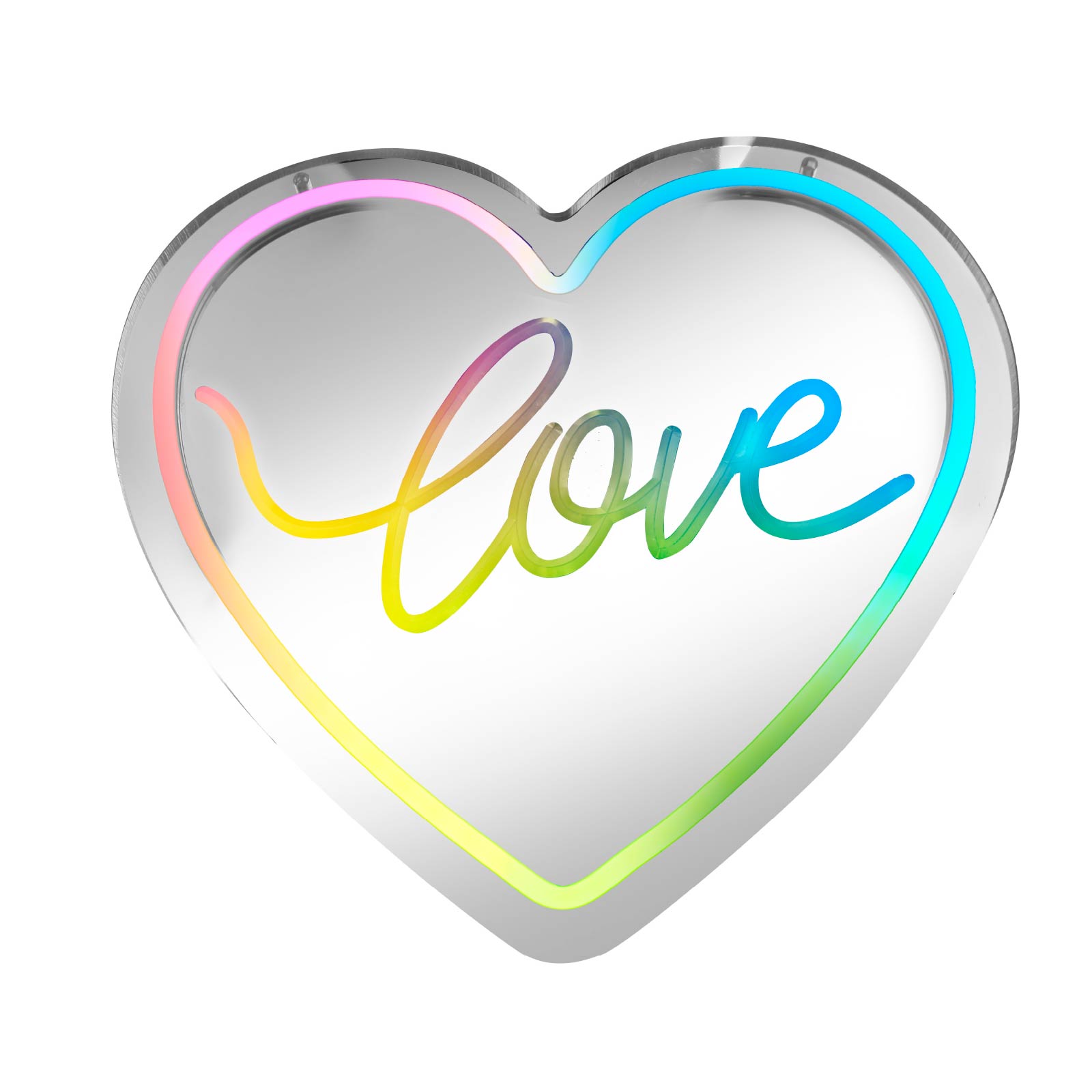 Love Deco Neon mirror Light