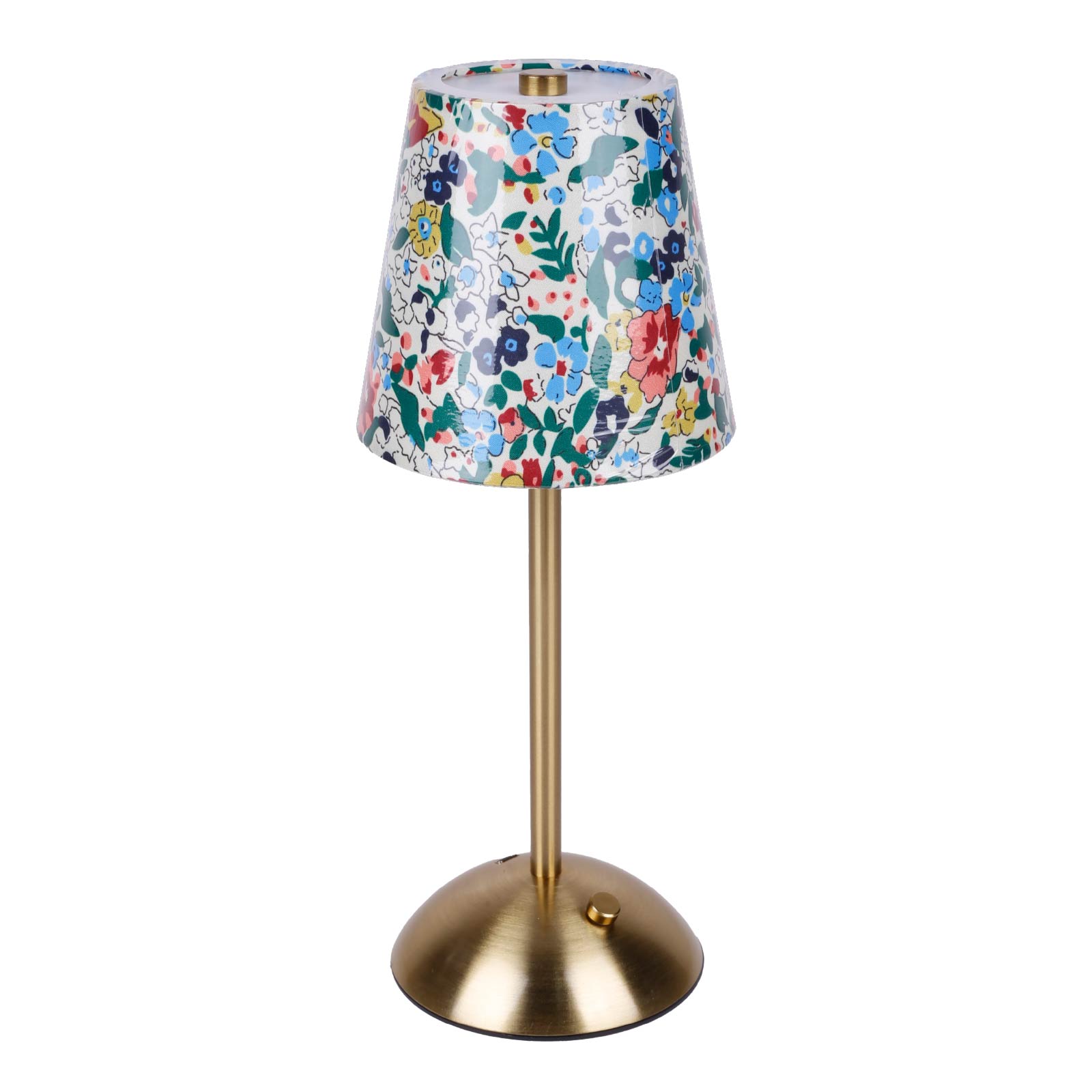 Cordless LED Delicate Floral PatternTouch Lamp