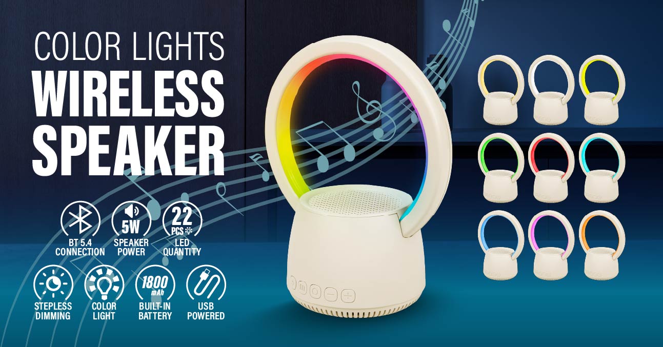 Color LED Wireless Speaker