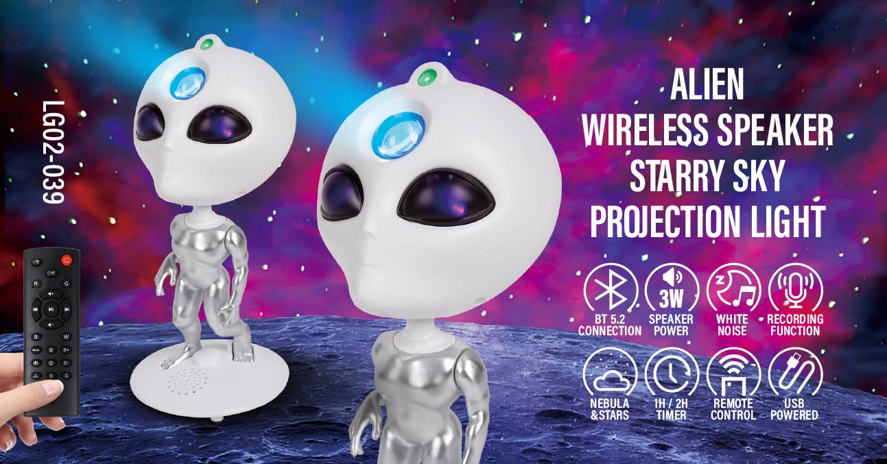 Alien Projection Wireless Speaker