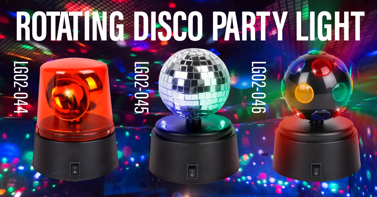 Rotating Disco Party Light