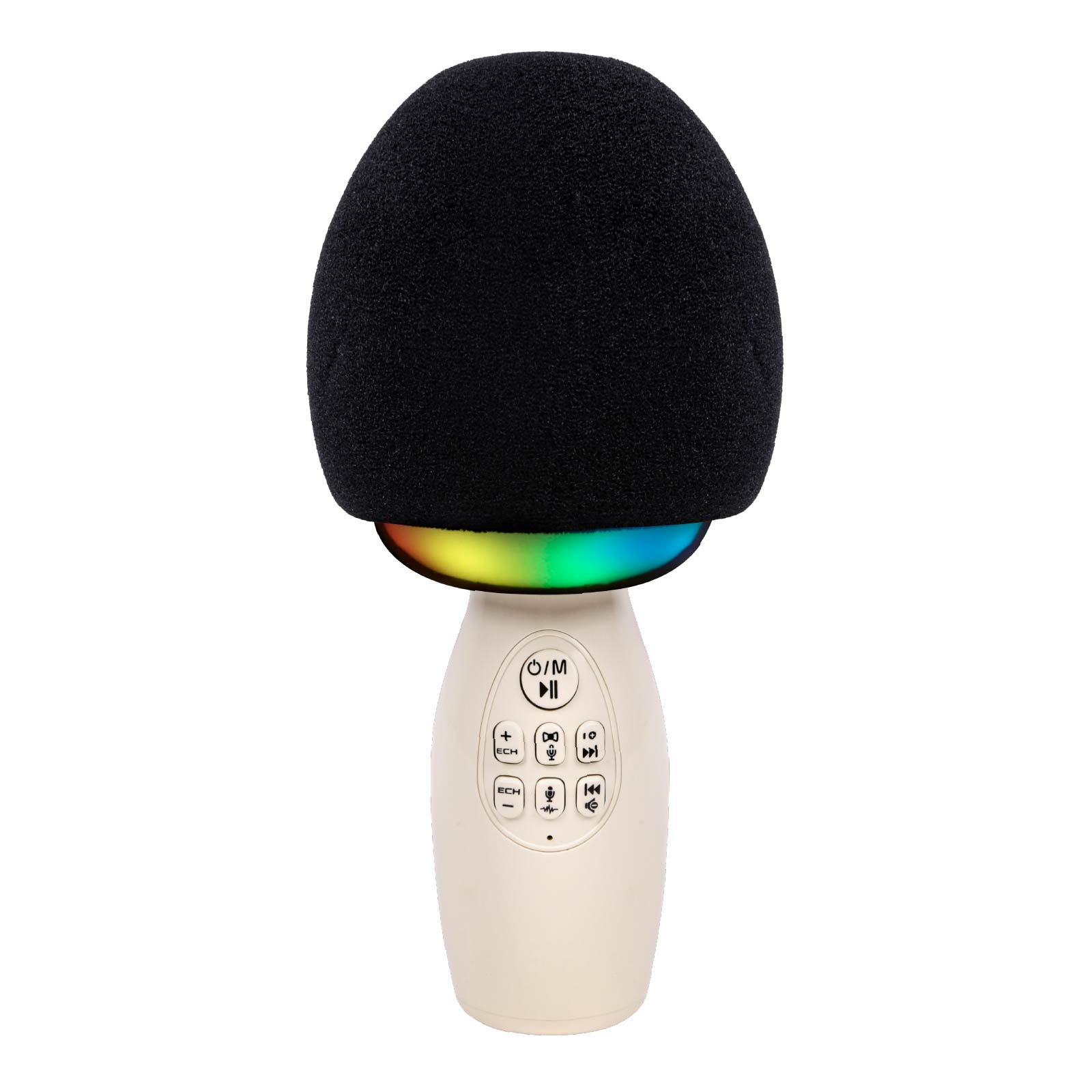 Wireless Karaoke LED Microphone with Speaker 