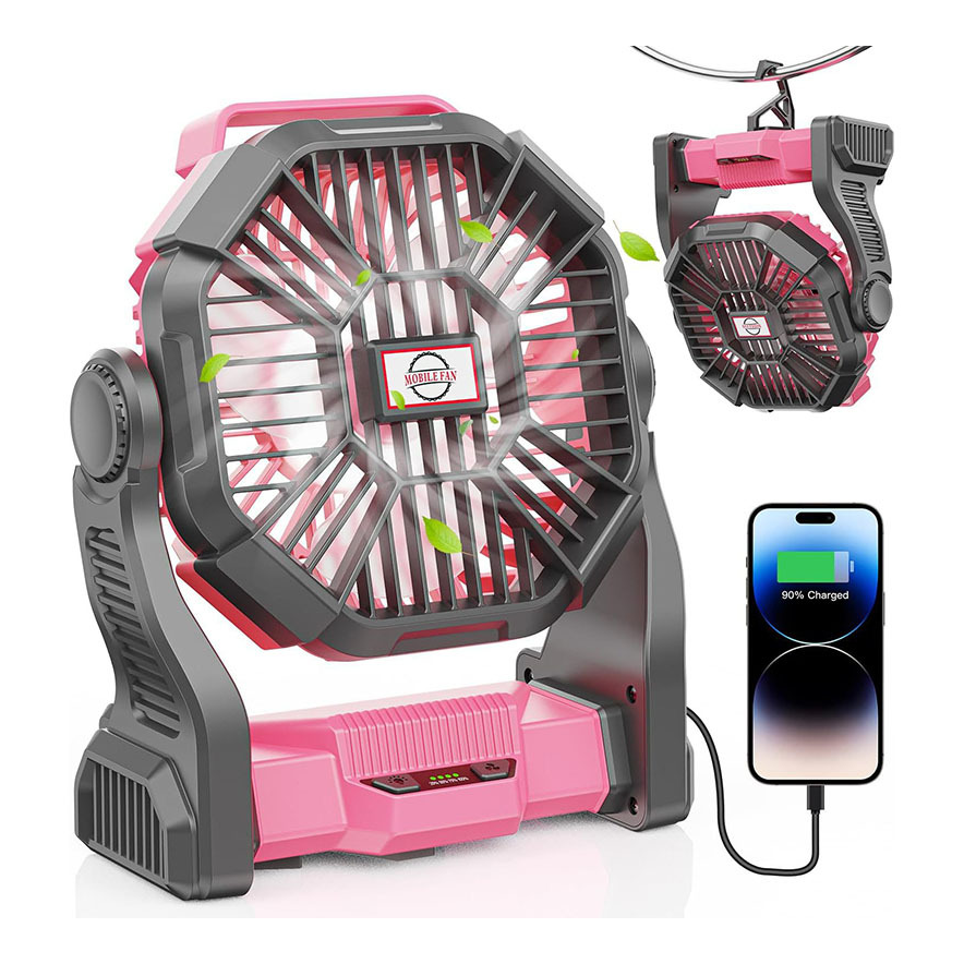 Desktop Fan with Night Light