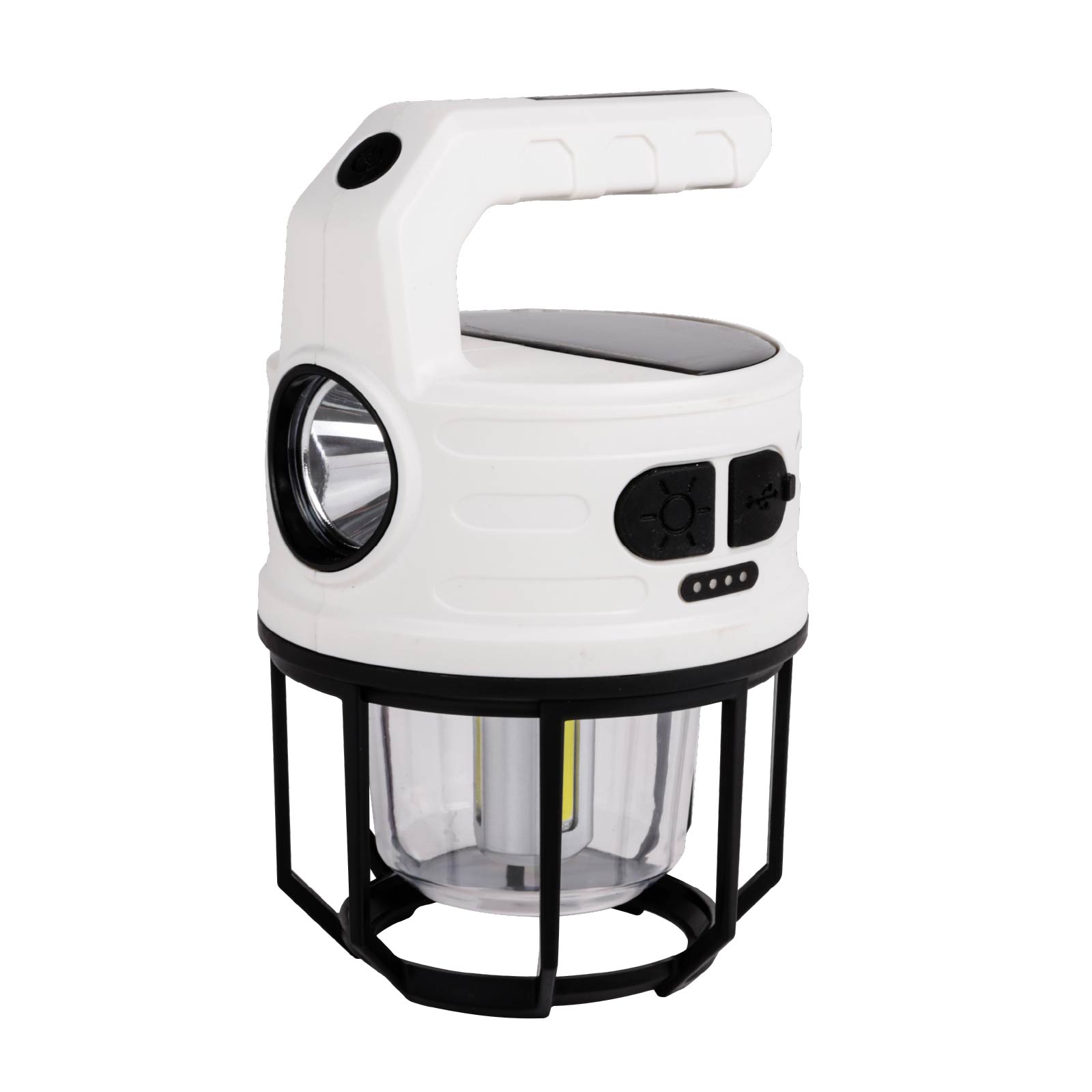 Solar Powered LED Handheld Light