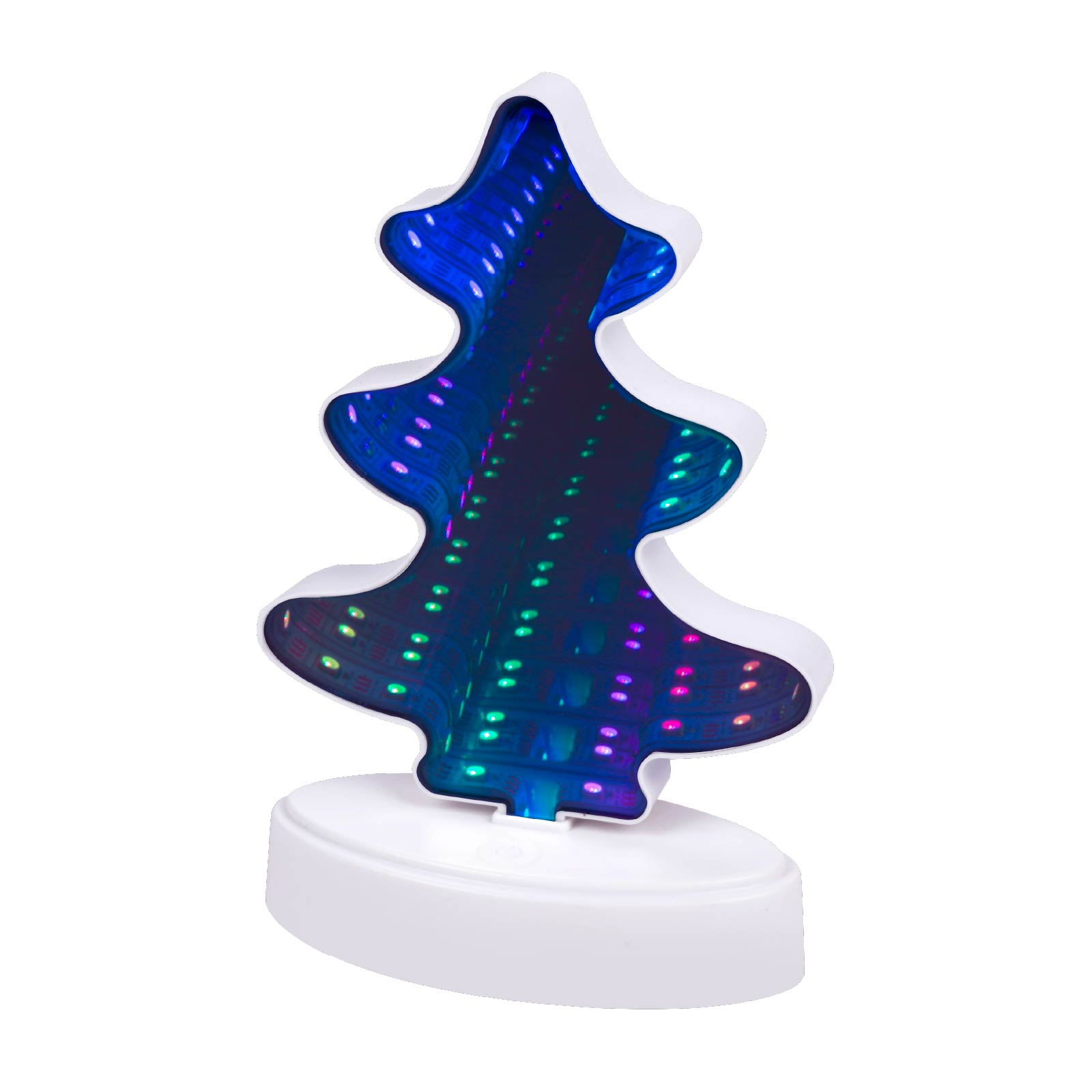 Multi-Color Mirror Tunnel Light (Christmas Tree)