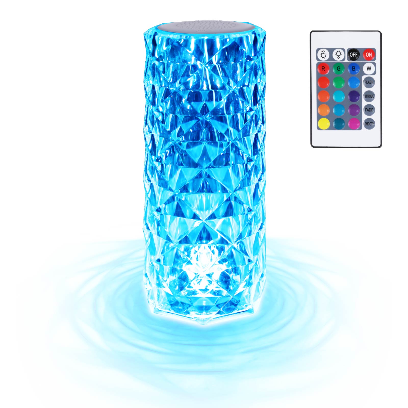 RGB Rose Light with Wireless Speaker