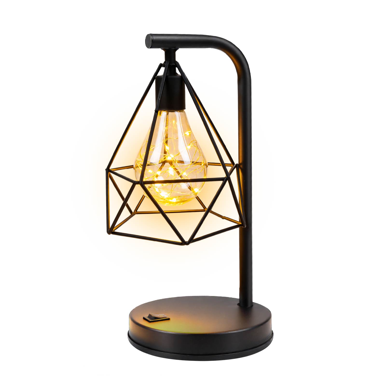 Iron Art Desktop Lamp