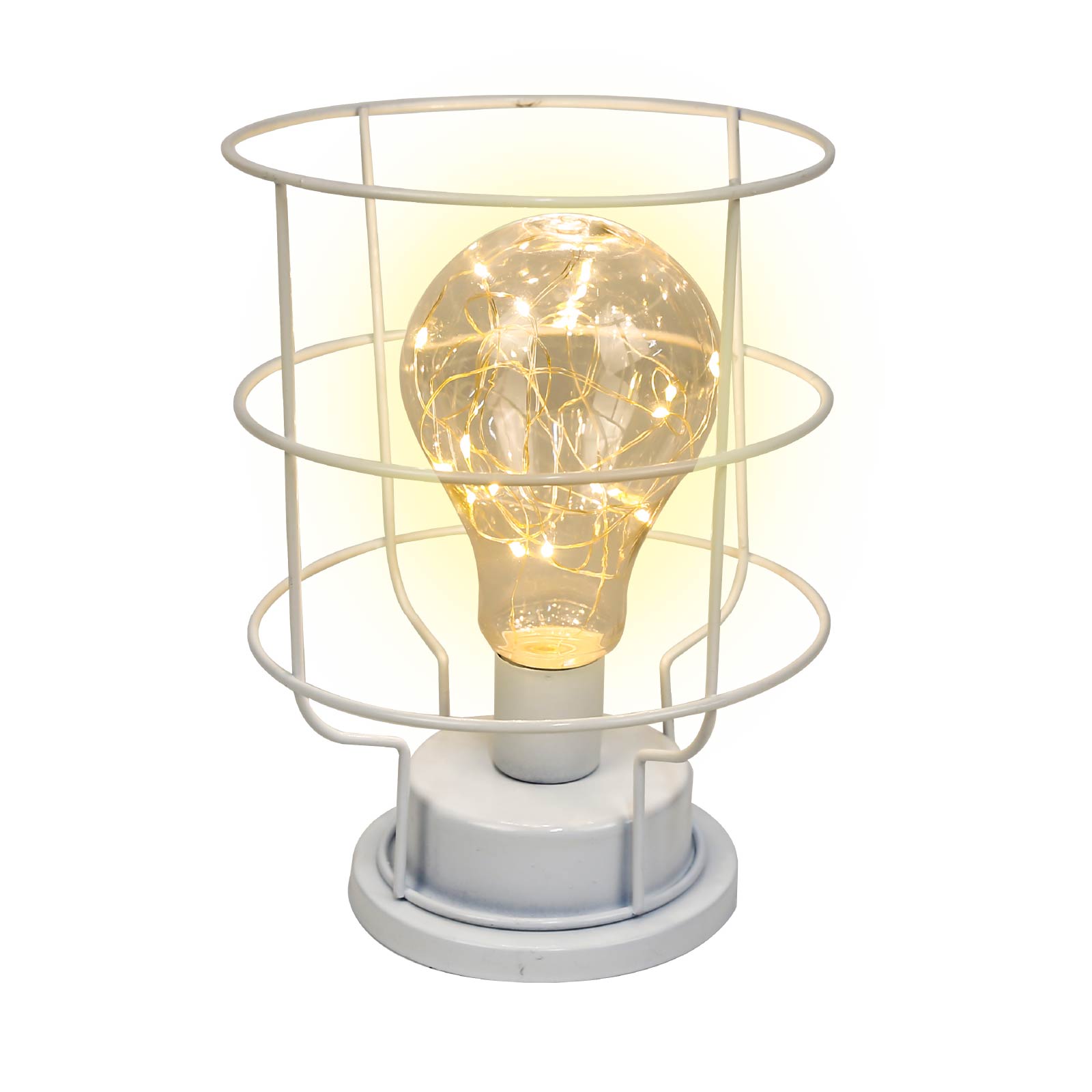 Iron Art Desktop Lamp