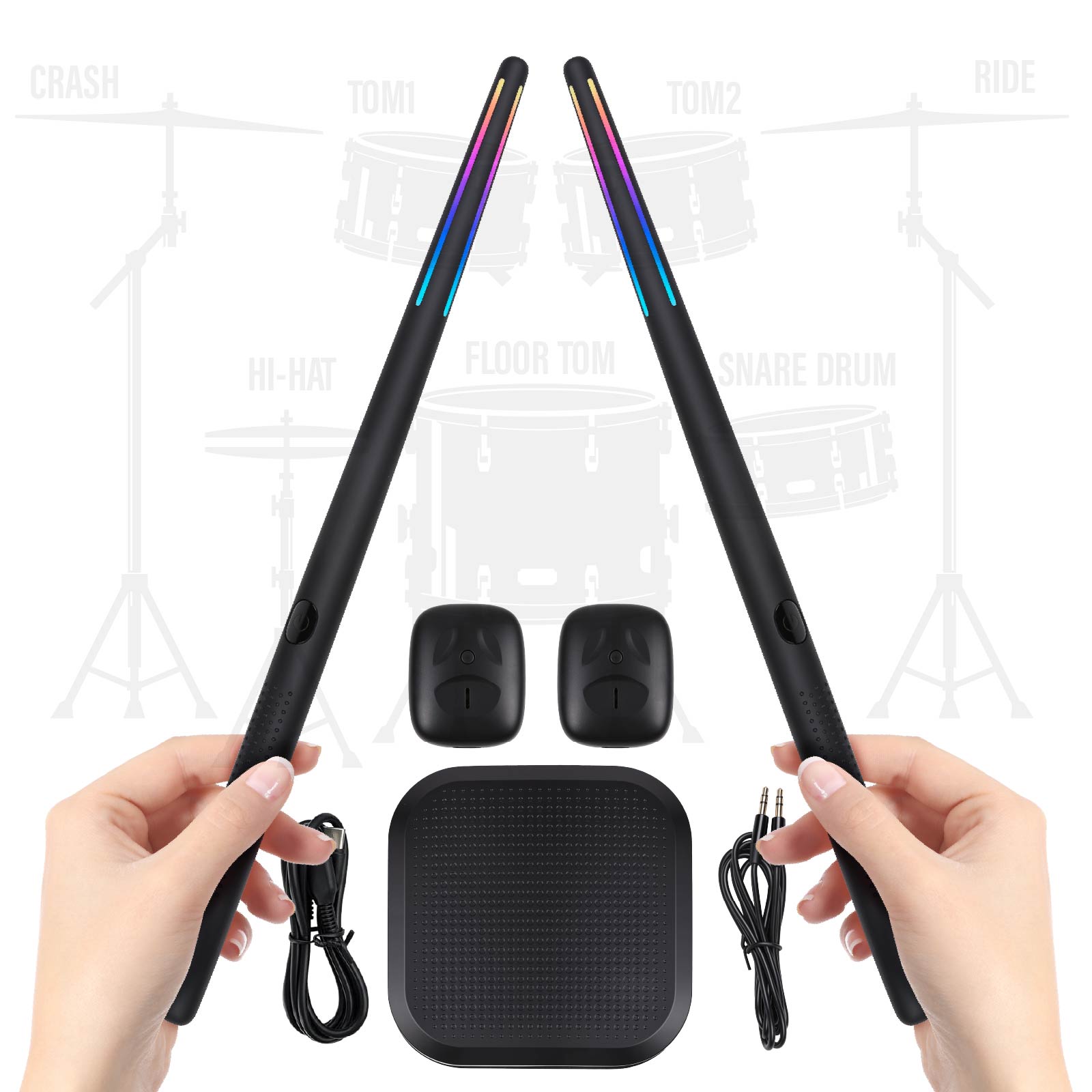 Air Drum Set