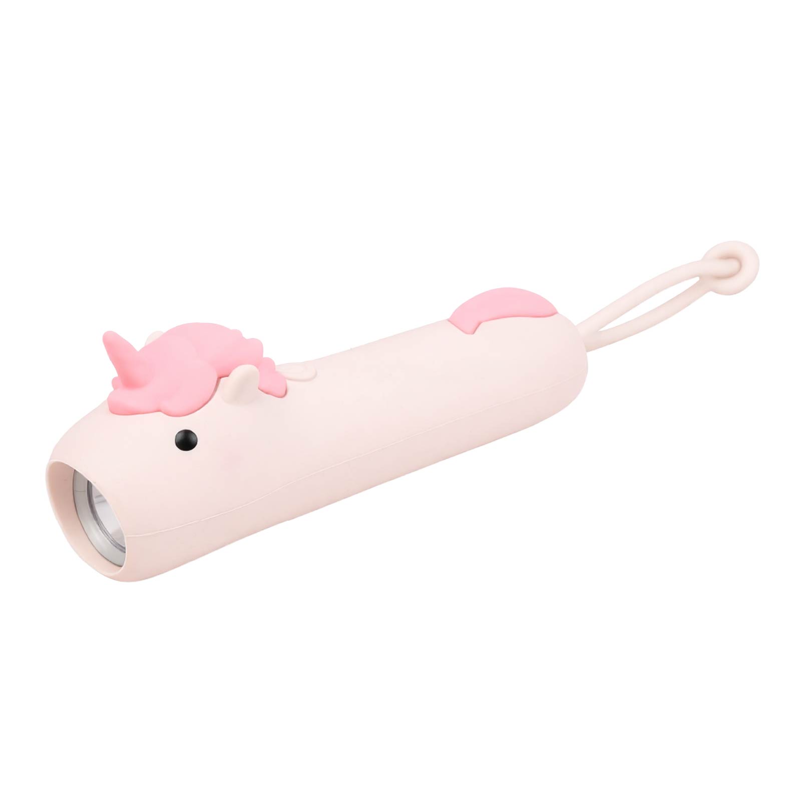 Cartoon Animal Silicone Flashlight-Unicorn
