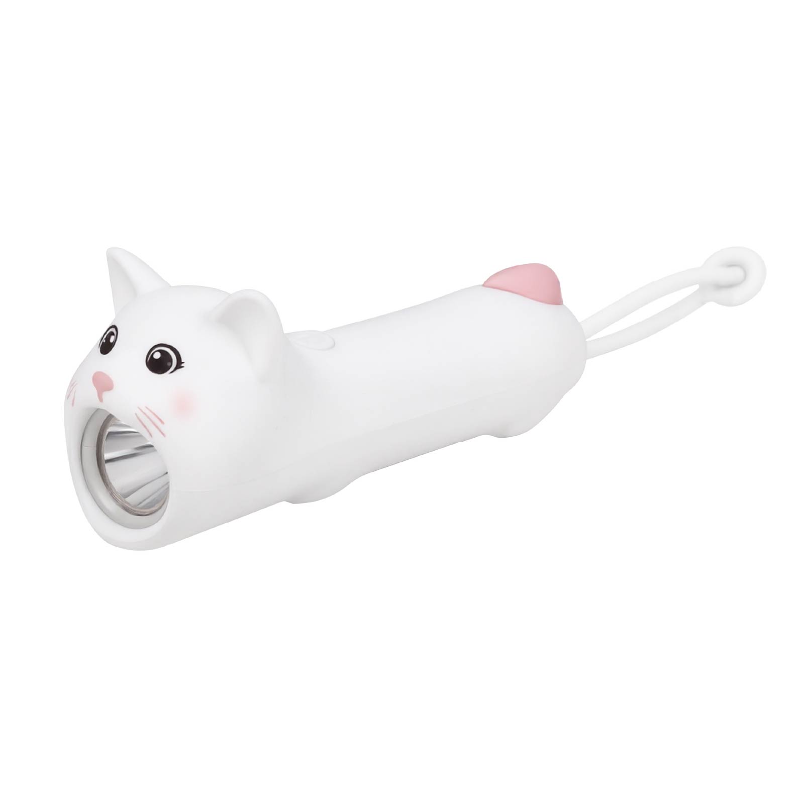 Cartoon Animal Silicone Flashlight-Cat